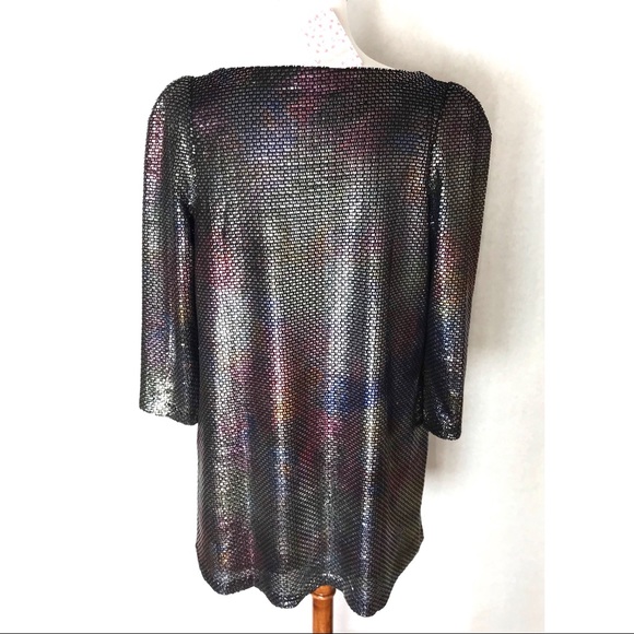 Free People Diamonds Are Forever Dress Metallic - Picture 4 of 8